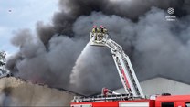 "Wydarzenia": Gasili pożar toksycznych odpadów. Teraz strażacy mają problem ze zdrowiem