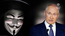 "Wydarzenia": Hakerzy z grupy Anonymous na wojnie z Władimirem Putinem