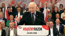 "Wydarzenia" Kampania samorządowa w toku. PiS ruszył w Polskę