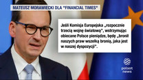 "Wydarzenia": Mateusz Morawiecki o "trzeciej wojnie światowej"