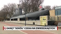 "Wydarzenia": Okręt Sokół czeka na zwiedzających