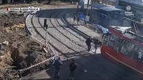 "Wydarzenia": Para nastolatków potrącona przez tramwaj