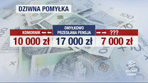 "Wydarzenia": Pracownik przez pomyłkę dostał 17 tysięcy złotych wypłaty. Pieniądze zajęli komornicy