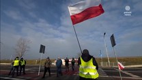 "Wydarzenia": Protest polskich rolników w Medyce