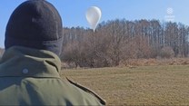 "Wydarzenia": Tajemniczy balon wleciał do Polski z Białorusi