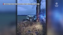 "Wydarzenia": Tragedia na Dolnym Śląsku. Nastolatkowie zginęli w wypadku