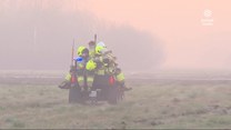 "Wydarzenia": Trwa dogaszanie pożaru nad Biebrzą