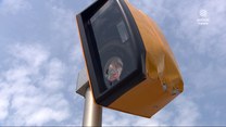 "Wydarzenia": Uderzył młotem w fotoradar. Policja szuka sprawcy