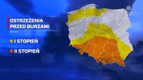 "Wydarzenia": Upał i burze. Alerty RCB dla większości województw