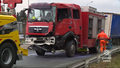 "Wydarzenia": Wóz strażacki zderzył się z ciężarówką. Dwie osoby nie żyją