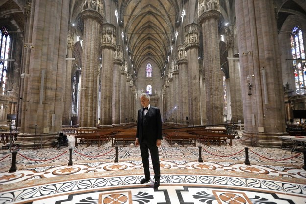 Andrea Bocelli /LUCA ROSSETTI / COURTESY SUGAR PRESS /PAP/EPA