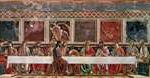 Andrea del Castagno, Ostatnia wieczerza, fresk w refektarzu klasztoru Santa Apollonia, Florencja /Encyklopedia Internautica