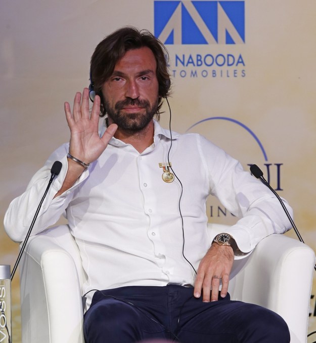 Andrea Pirlo /ALI HAIDER   /PAP/EPA