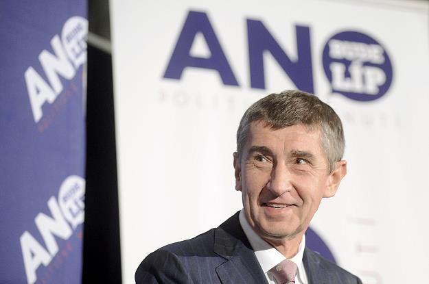 Andrej Babisz, minister finansów Czech /AFP