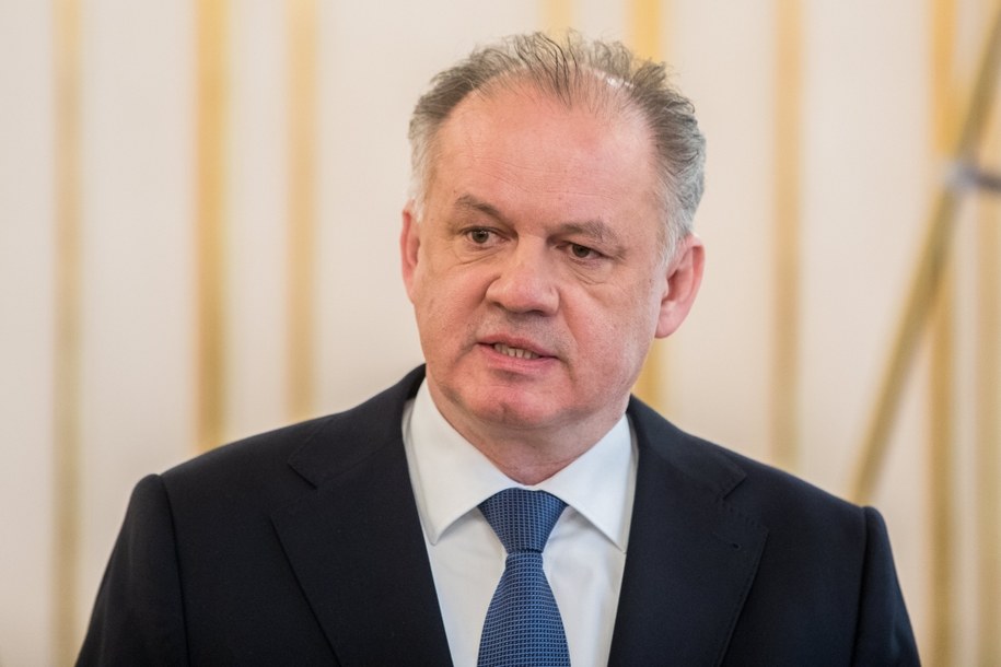 Andrej Kiska /JAKUB GAVLAK /PAP/EPA