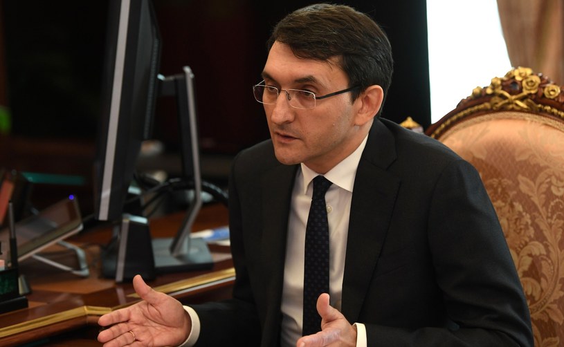 Andrej Lipow - szef Roskomnadzoru /Kremlin Pool/Russian Look /Agencja FORUM