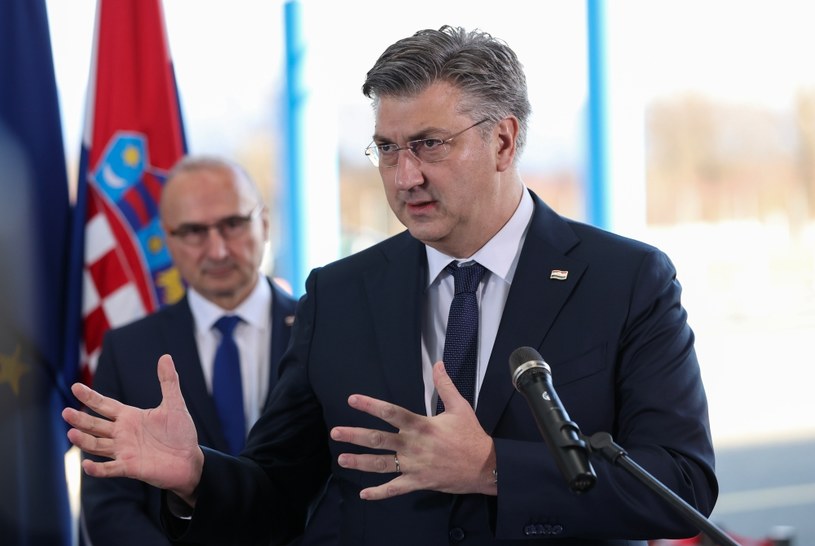 Andrej Plenković, premier Chorwacji /Damir SENCAR / AFP /AFP