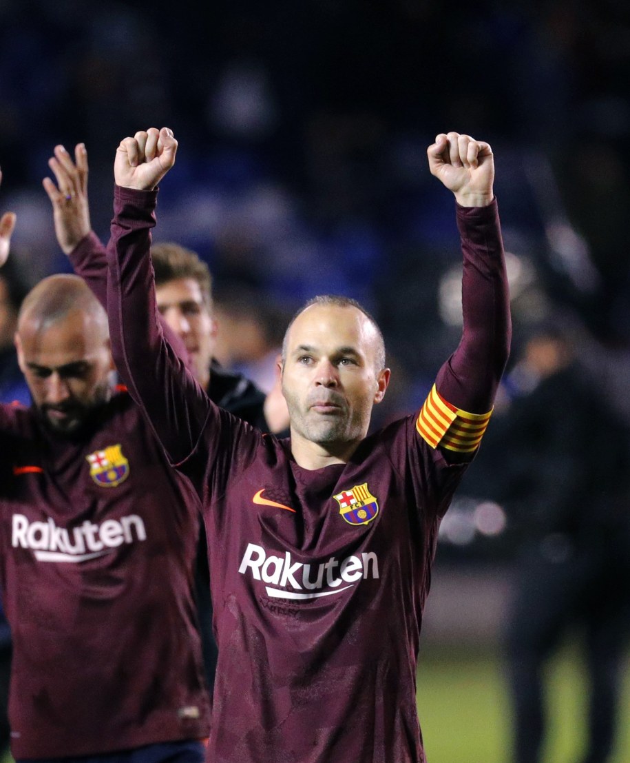 Andres Iniesta /Lavandeira jr/EFE /PAP/EPA