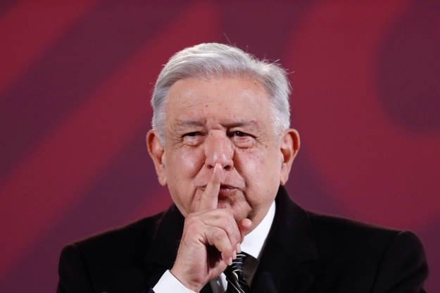 Andres Manuel Lopez Obrador, prezydent Meksyku /SASHENKA GUTIERREZ /PAP/EPA