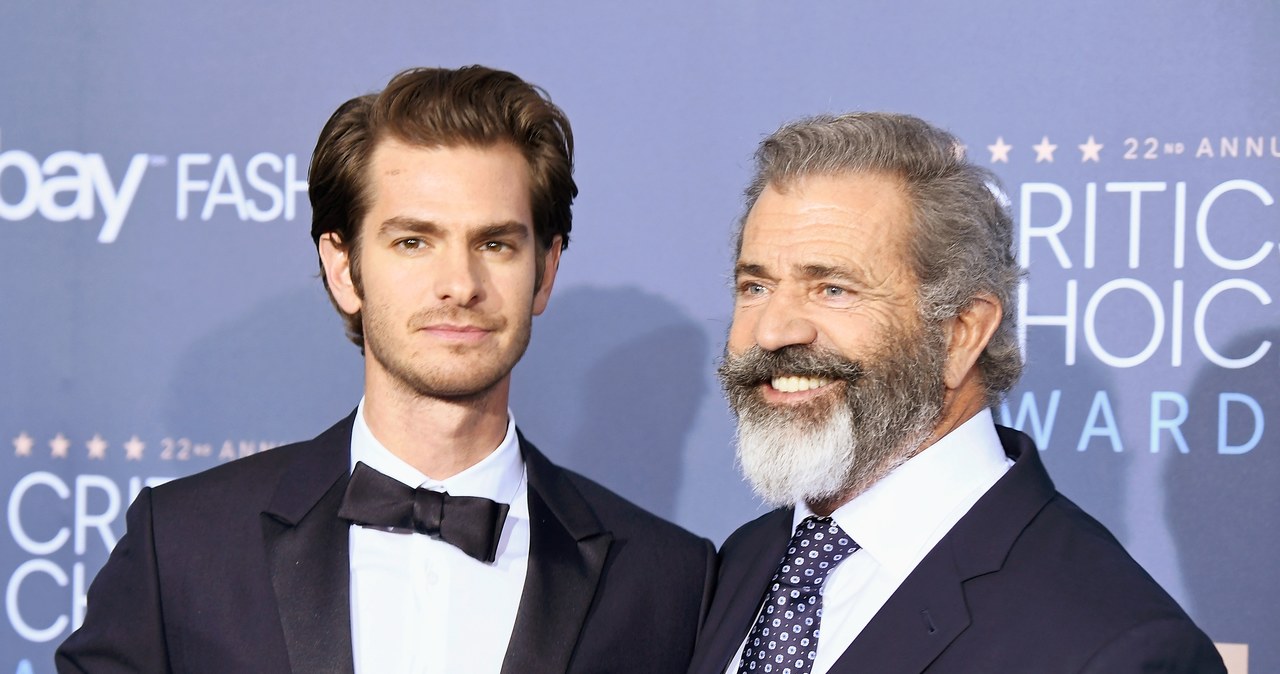 Andrew Garfield i Mel Gibson / Frazer Harrison / Staff /Getty Images