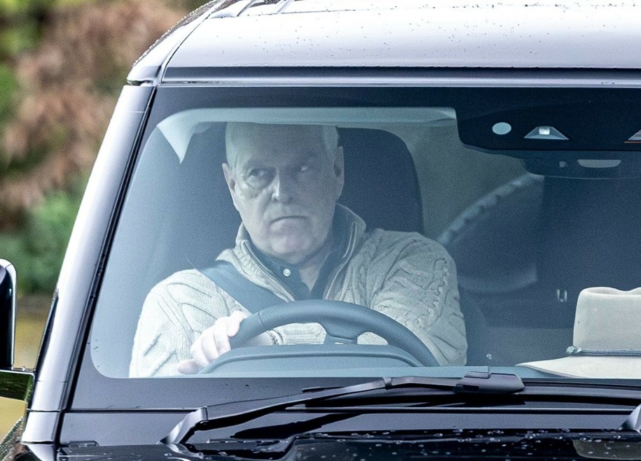 Andrew Mountbatten-Windsor opuszczający Royal Lodge. /Invicta Kent Media/Shutterstock /East News