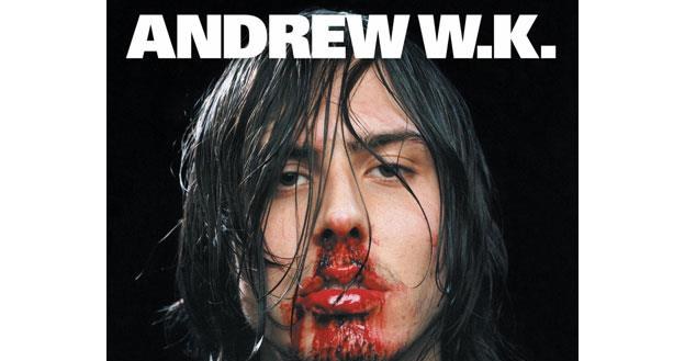 Andrew W.K. na ikonicznej już okładce "I Get Wet" Andrew W.K. na ikonicznej już okładce "I Get Wet" /