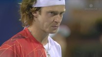 Andrey Rublev - Arthur Rinderknech. Skrót meczu. WIDEO