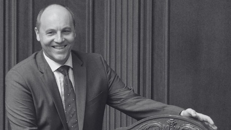 Andrij Parubij w 2016 roku /AFP/EAST NEWS /East News