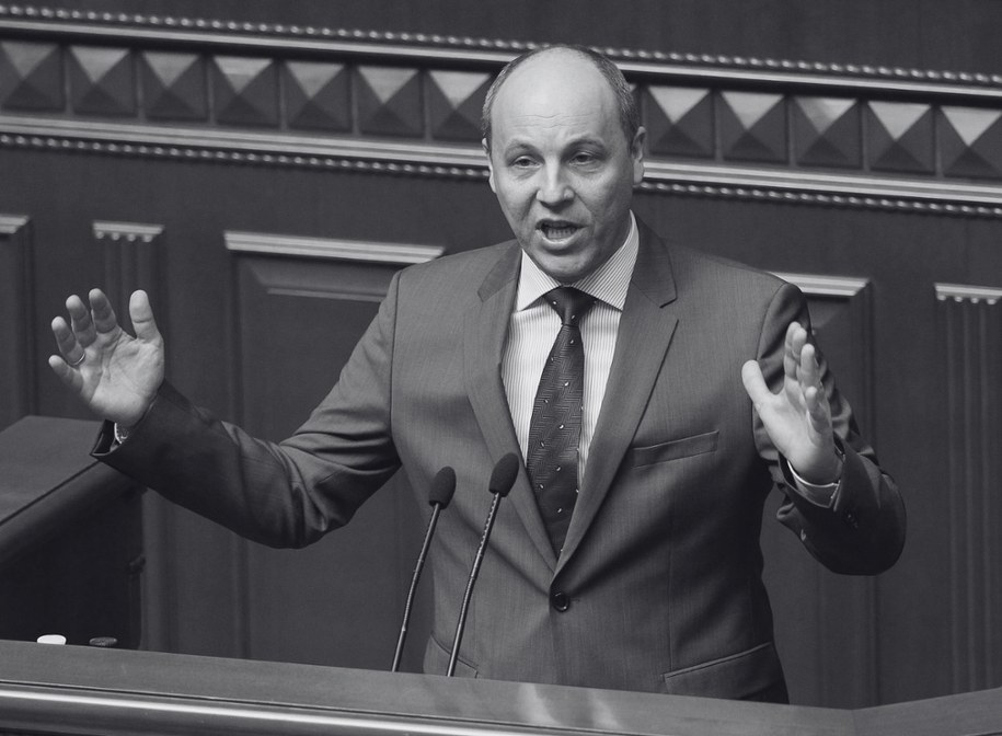 Andrij Parubij /ROMAN PILIPEY /PAP/EPA