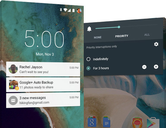 Android 5.0 Lollipop debiutuje na urządzeniach z serii Nexus. /materiały prasowe