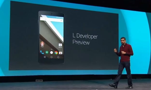 Android L podczas prezentacji na Google I/O /materiały prasowe