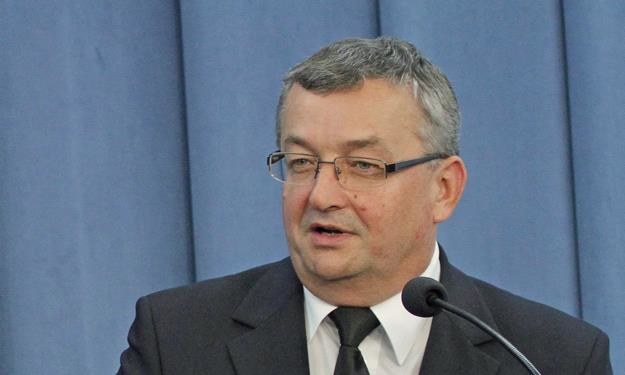 Andrzej Adamczyk, minister infrastruktury. Fot. Sławomir Kamiński  Agencja Gazeta /