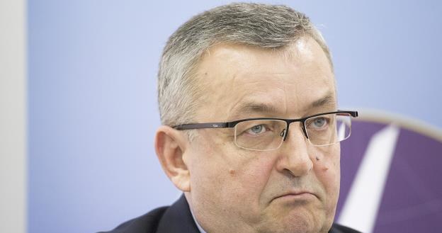 Andrzej Adamczyk, minister infrastruktury i budownictwa. Fot. Maciej Luczniewski /Reporter