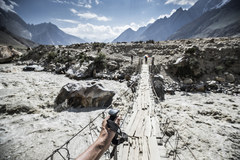 Andrzej Bargiel w drodze na K2