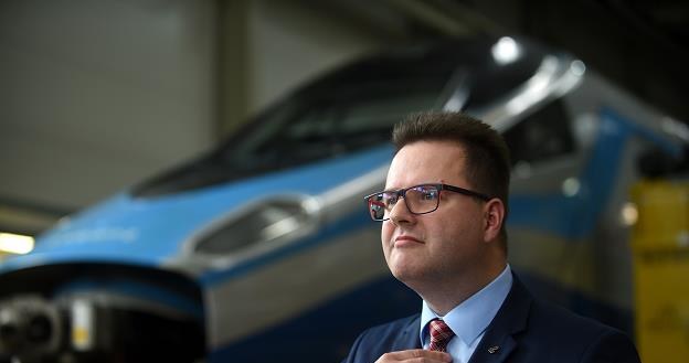 Andrzej Bittel, wiceminister transportu. Fot. Adam Chełstowski /FORUM