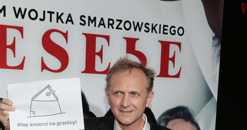 Andrzej Chyra na premierze filmu Wojciecha Smarzowskiego "Wesele", 2021 /Adam Jankowski/REPORTER /East News