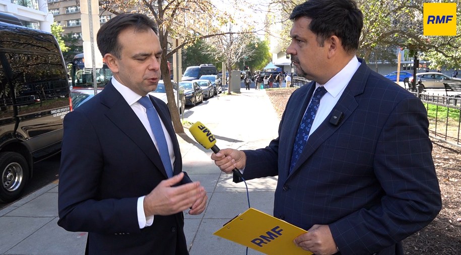 Andrzej Domański w rozmowie z Pawłem Żuchowski /Paweł Żuchowski /RMF FM