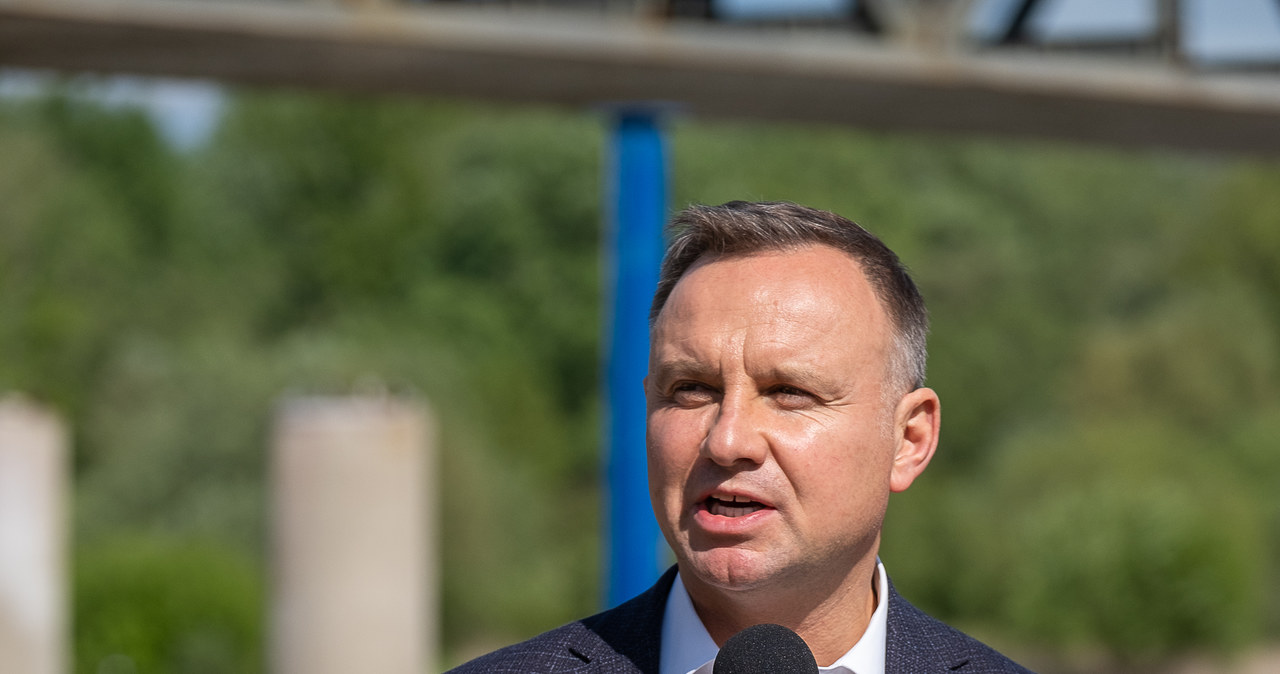 Andrzej Duda 20 maja 2021 roku / Piotr Goryjowski /Agencja FORUM