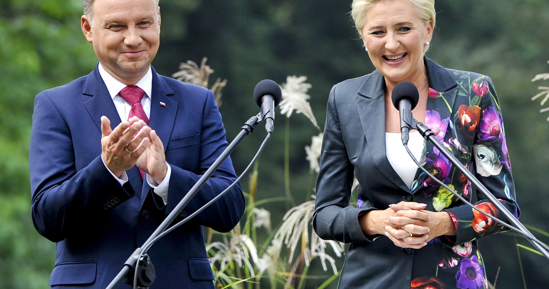 Andrzej Duda, Agata Duda /Gałązka /AKPA