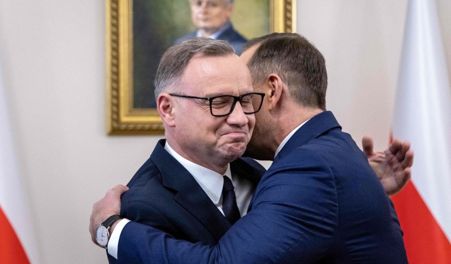 Andrzej Duda atakuje rząd. Mówił o "poważnej ekipie" Tuska /WOJTEK RADWANSKI/AFP/East News /East News