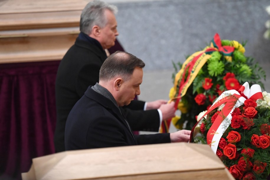 Andrzej Duda, Gitanas Nauseda /Piotr Nowak /PAP