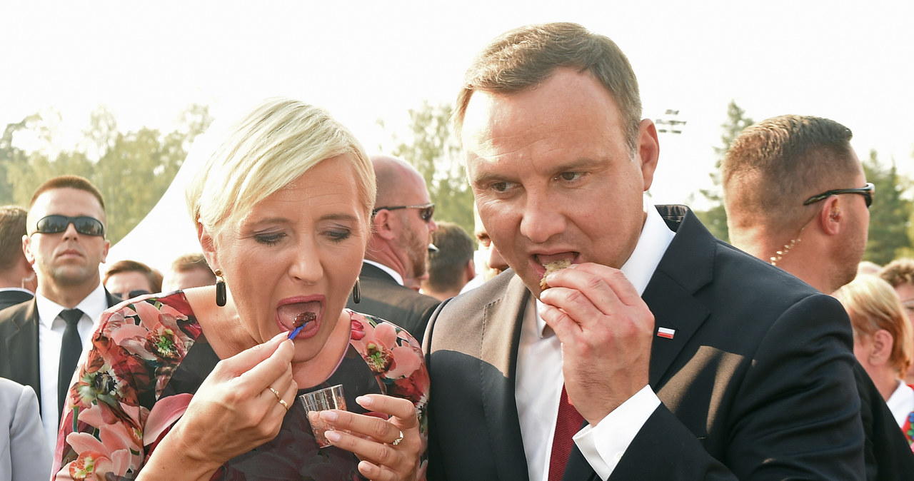 Andrzej Duda i Agata Duda /Adam Chełstowski /Agencja FORUM