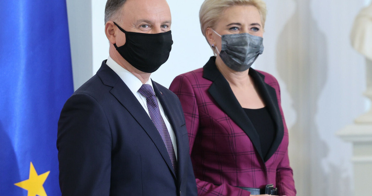 Andrzej Duda i Agata Duda /Piotr Molecki /East News