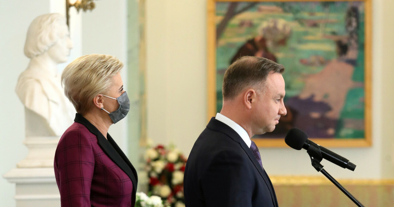 Andrzej Duda i Agata Duda /Piotr Molecki /East News