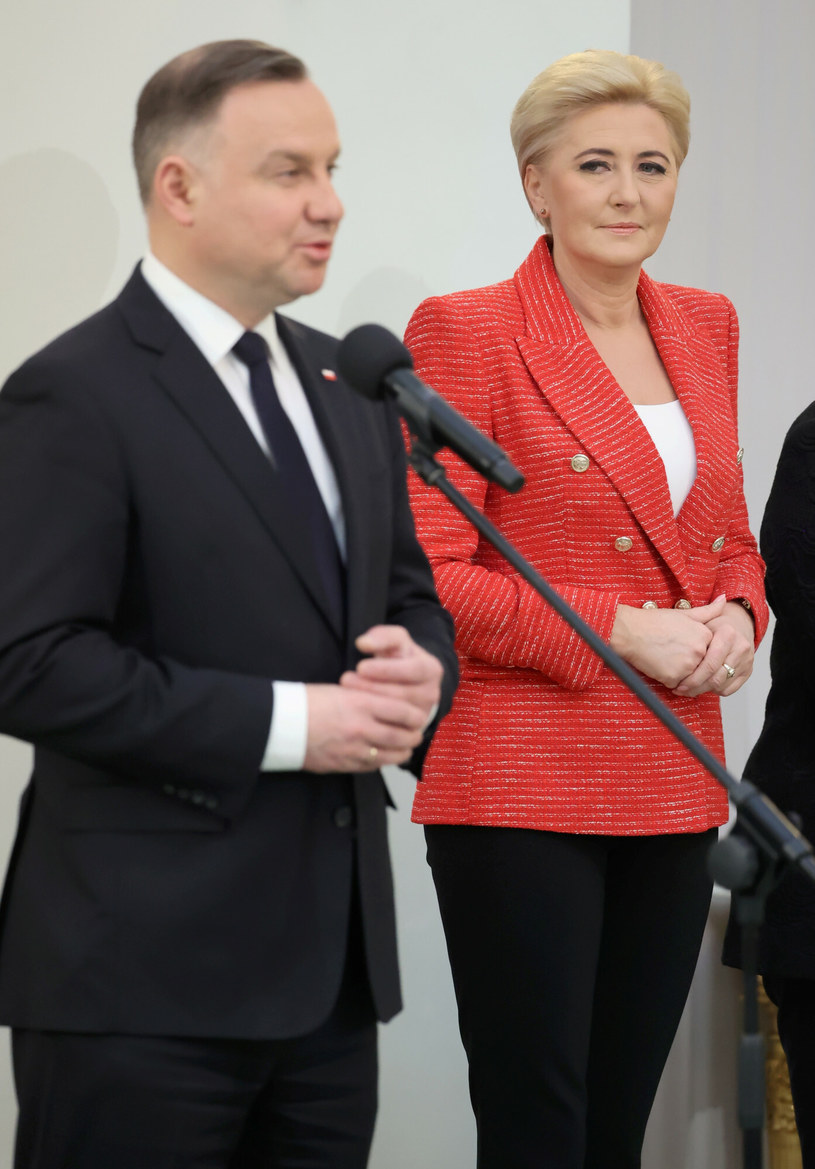 Andrzej Duda i Agata Duda /Piotr Molecki /East News