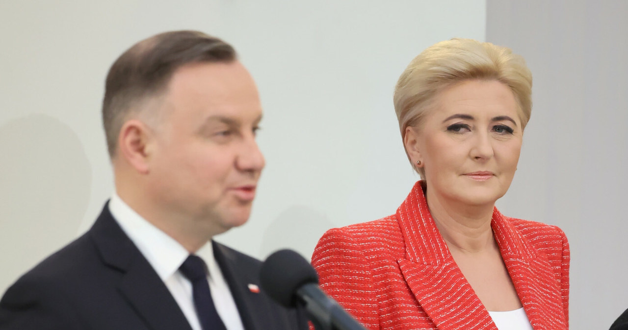 Andrzej Duda i Agata Duda /Piotr Molecki /East News