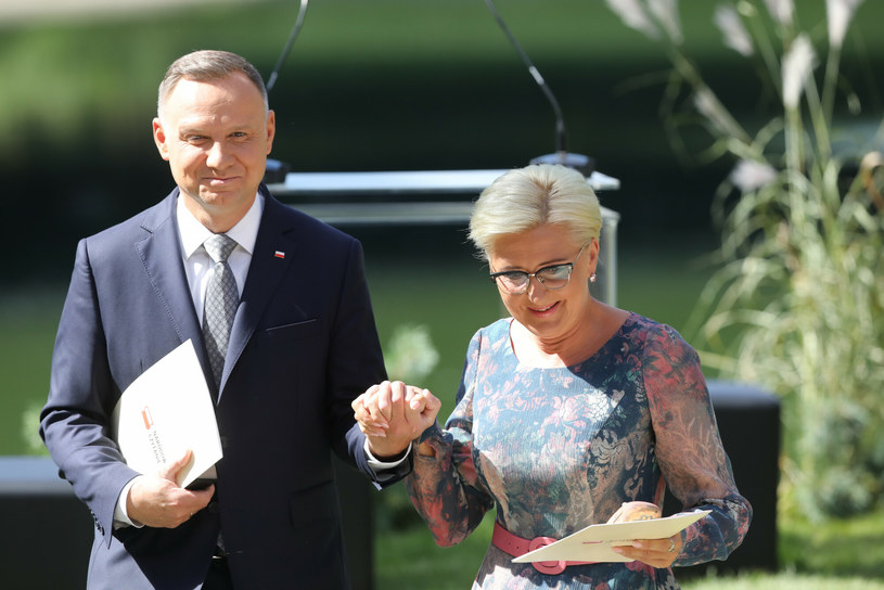 Andrzej Duda i Agata Duda /Tomasz Jastrzebowski/REPORTER /East News