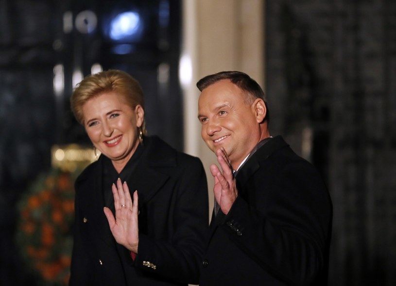 Andrzej Duda i Agata Korhauser-Duda /AP POOL/Associated Press /East News
