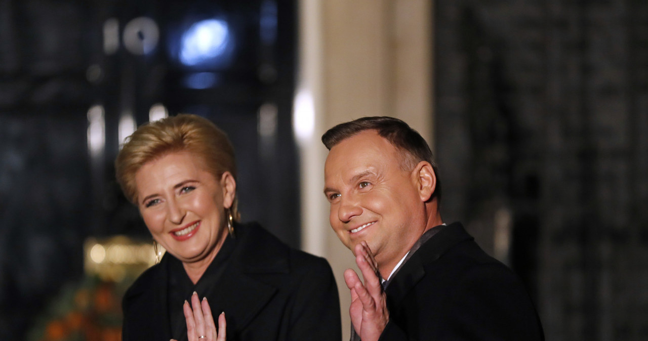 Andrzej Duda i Agata Korhauser-Duda /AP POOL/Associated Press /East News