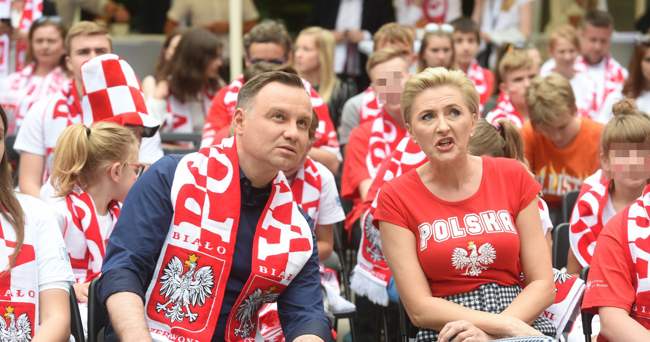 Andrzej Duda i Agata Kornhauser-Duda /Jacek Dominski/REPORTER /Reporter